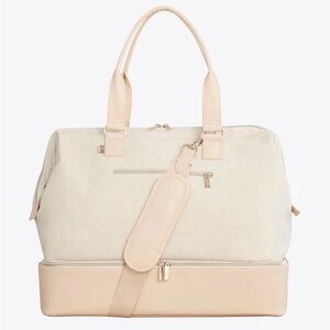 BEIS Cream Travel Bag